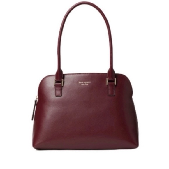 NWT KATE SPADE Greene Street Small Mariella Cherrywood Shoulder Bag w/ Dustbag